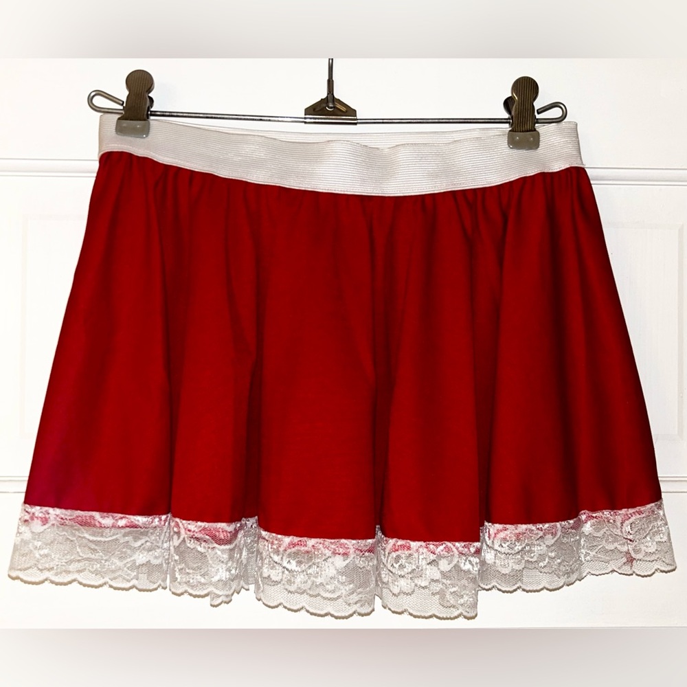 Afibi Women Pleated Mini Skirt Sexy Lace Skirt School Girl Short Skirts - Picture 2 of 8